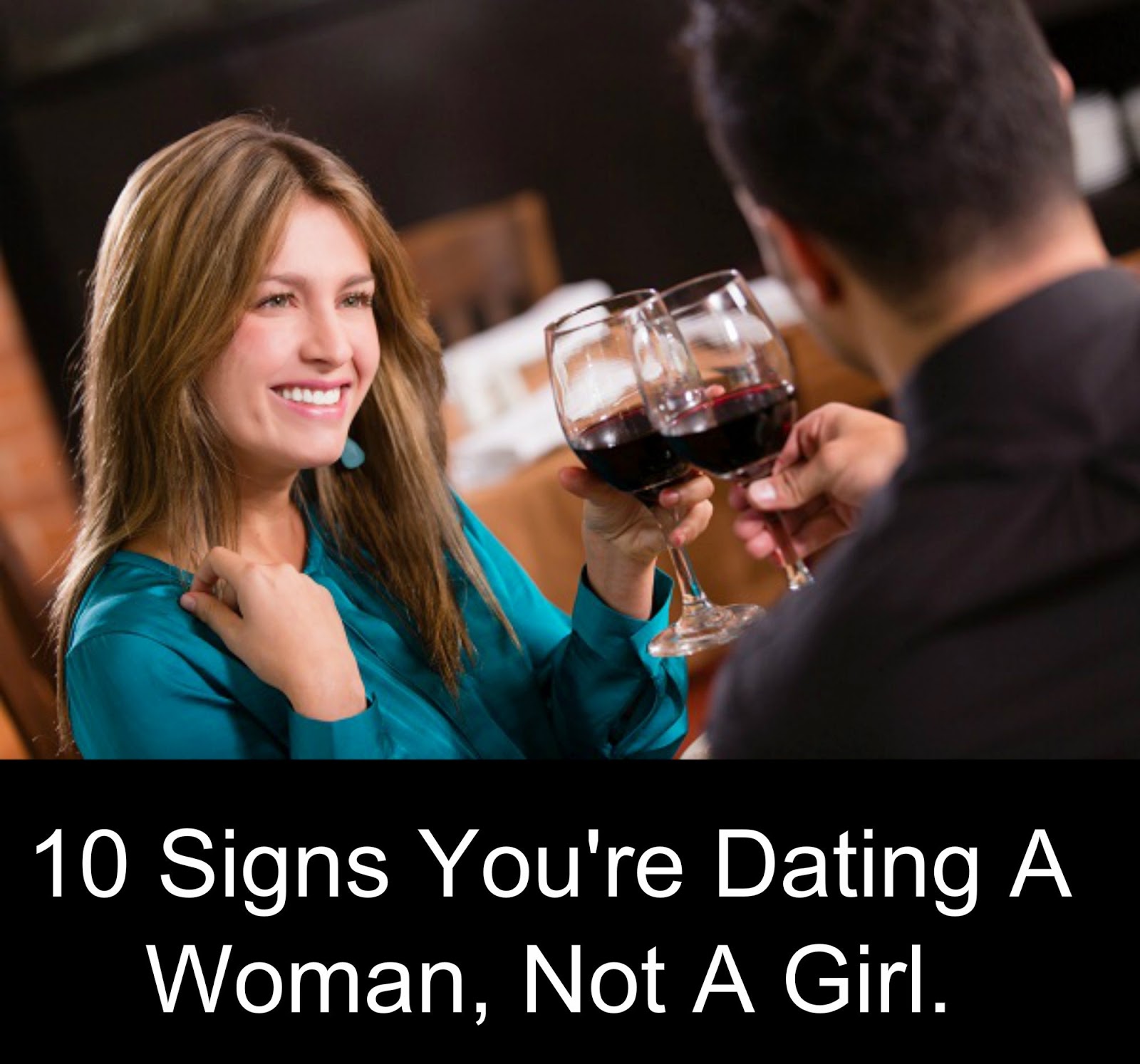 How to know if you're dating a woman