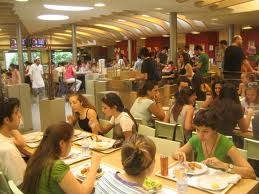 university cafeteria